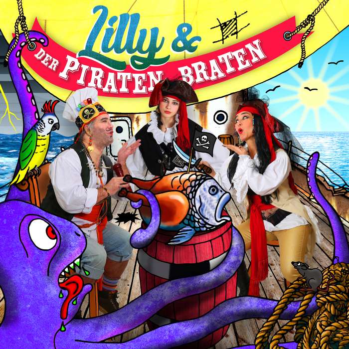 CD cover Lilly & Piratenbraten